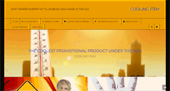 Desktop Screenshot of coolingitem.com